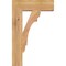 Ekena Millwork Olympic Block Smooth Bracket, Western Red Cedar, 3 1/2"W x 14"D x 22"H BKT04X14X22OLY05SWR - alternate 3